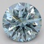 5.01 Ct. Fancy Vivid Blue Round Lab Grown Diamond