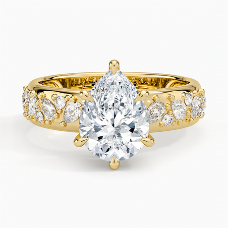 Mosaic Olivetta Three-Quarter Coverage Diamond Ring