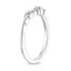 18K White Gold Yvette Diamond Ring (1/6 ct. tw.), smallside view
