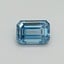 1.04 Ct. Fancy Vivid Blue Emerald Lab Grown Diamond