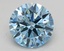 2.42 Ct. Fancy Vivid Blue Round Lab Grown Diamond