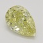 1.52 Ct. Fancy Intense Yellow Pear Diamond