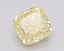 3.06 Ct. Fancy Intense Yellow Cushion Lab Grown Diamond