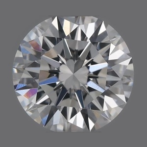 Round diamond — real photo