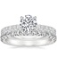 Platinum Luxe Amelie Diamond Ring with Sienna Eternity Diamond Ring (7/8 ct. tw.)