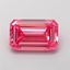 1.61 Ct. Fancy Vivid  Pink Emerald Lab Grown Diamond