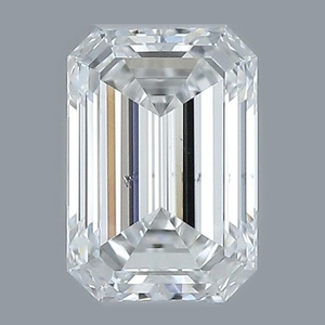 Emerald diamond — real photo
