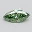 0.50 Ct. Fancy Vivid Pacific Green Marquise Lab Grown Diamond