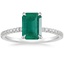 Platinum Viviana Three-Quarter Coverage Diamond Ring, smalltop view