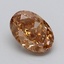 0.76 Ct. Fancy  Brown Oval Lab Grown Diamond