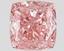 1.94 Ct. Fancy Vivid Pink Cushion Lab Grown Diamond