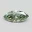 1.13 Ct. Fancy Intense Green Marquise Lab Grown Diamond