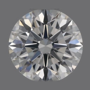 Round diamond — real photo