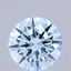2.60 Ct. Fancy Intense Blue Round Lab Grown Diamond