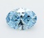 2.64 Ct. Fancy Vivid  Blue Oval Lab Grown Diamond