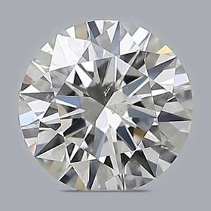 Round diamond — real photo