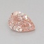0.51 Ct. Fancy Vivid Pink Pear Lab Grown Diamond
