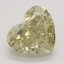 1.00 Ct. Fancy Brownish Yellow Heart Diamond