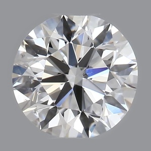 Round diamond — real photo