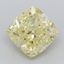 1.09 Ct. Fancy Yellow Cushion Diamond