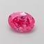 1.09 Ct. Fancy Vivid Pink Oval Lab Grown Diamond