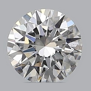 Round diamond — real photo