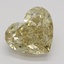 5.11 Ct. Fancy Brownish Yellow Heart Diamond