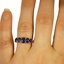 The Night Ring, smallzoomed in top view on a hand