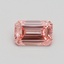 1.00 Ct. Fancy Vivid Pink Emerald Lab Grown Diamond