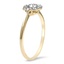 The Consuela Ring, smalltop view on a hand