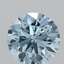1.50 Ct. Fancy Vivid Blue Round Lab Grown Diamond