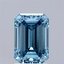 1.93 Ct. Fancy Vivid Blue Emerald Lab Grown Diamond