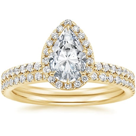 18K Yellow Gold Waverly Diamond Bridal Set (2/3 ct. tw.)
