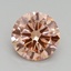 2.00 Ct. Fancy Intense Pink Round Lab Grown Diamond