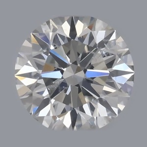 Round diamond — real photo