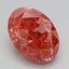 3.22 Ct. Fancy Vivid Pink Oval Lab Grown Diamond