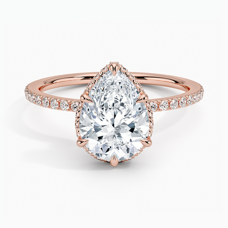 14K Rose Gold Gala Diamond Ring