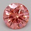 2.02 Ct. Fancy Vivid Pink Round Lab Grown Diamond