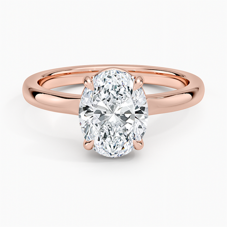 14K Rose Gold Alice Solitaire Ring