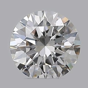 Round diamond — real photo