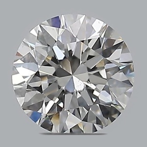 Round diamond — real photo