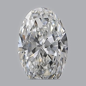 Oval diamond — real photo