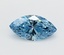 3.54 Ct. Fancy Vivid  Blue Marquise Lab Grown Diamond
