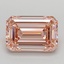 3.80 Ct. Fancy Intense  Pink Emerald Lab Grown Diamond