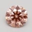 2.01 Ct. Fancy Intense Pink Round Lab Grown Diamond