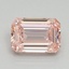2.06 Ct. Fancy Intense Pink Emerald Lab Grown Diamond