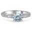 Modern Aquamarine Vintage Ring