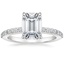 18K White Gold Luxe Elodie Diamond Ring (1/4 ct. tw.), smalltop view