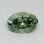 2.13 Ct. Fancy Vivid Pacific Green Oval Lab Grown Diamond
