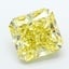 12.30 Ct. Fancy Intense Yellow Radiant Lab Grown Diamond